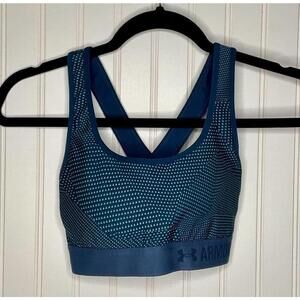 Women's Under Armour Sports Bra - Blue - Size Xs/S